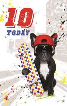 10 Today French Bulldog - Card