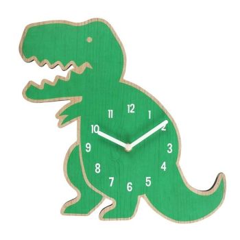 Dinosaur Shaped Wall Clock