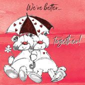 We're Better....Together! - Bears - Card