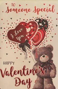 To Someone Special Happy Valentine's Day - Large Card