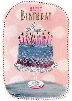 Happy Birthday Hip Hip Hooray! - Card