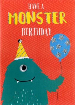  Have A Monster Birthday - Card