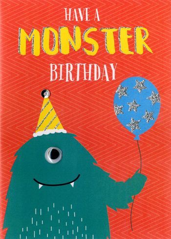 Have A Monster Birthday - Card