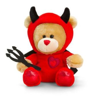   Keel Valentines Devil Teddy - Large