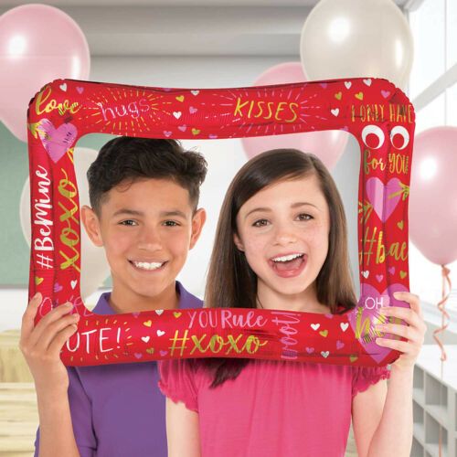 Valentines Day Inflatable Foil Selfie Frame