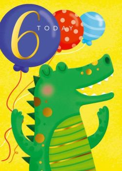  6 Today - Crocodile - Card