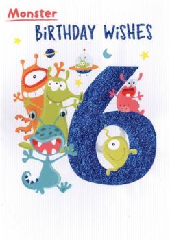  6 Today - Monsters - Card
