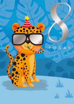  8 Today - Cheetah - Card