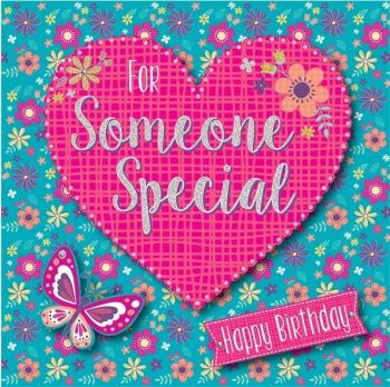 For Someone Special Happy Birthday - Boxed Card