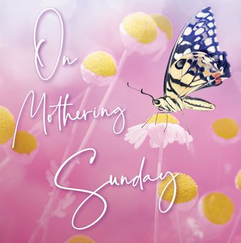 On Mothering Sunday - Card