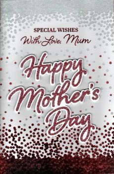 Special Wishes With Love, Mum Happy Mother's Day - Card