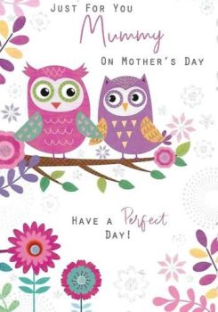   Just For You Mummy On Mother's Day Have A Perfect Day! - Card