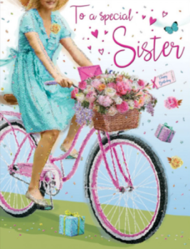  To A Special Sister - Birthday - Card