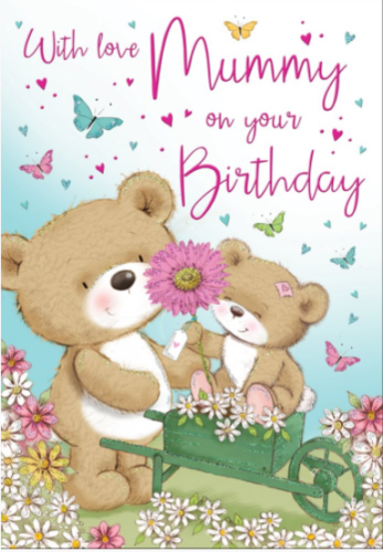    With Love Mummy On Your Birthday - Card