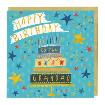    Best Grandad Happy Birthday Card