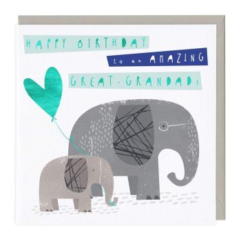 To An Amazing Great-Grandad Birthday Card