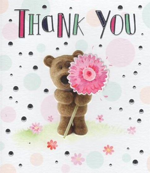 Thank You Teddy - Card