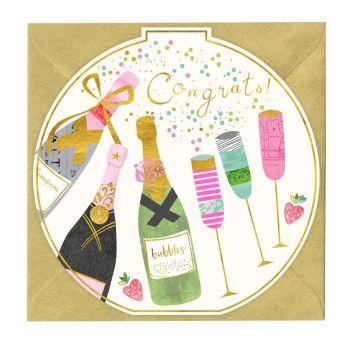 Congrats! Champagne - Card