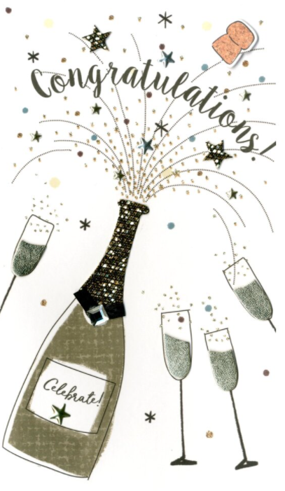 Congratulations! Celebrate! - Card