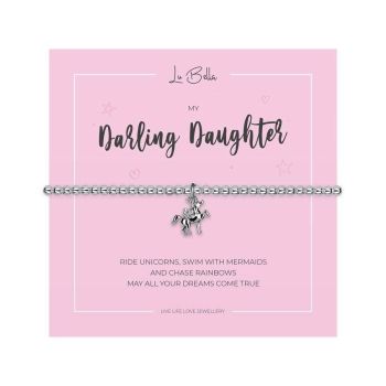                   Children's My Darling Daughter Charm Bracelet