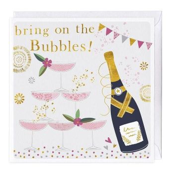 Bring On The Bubbles! - Card