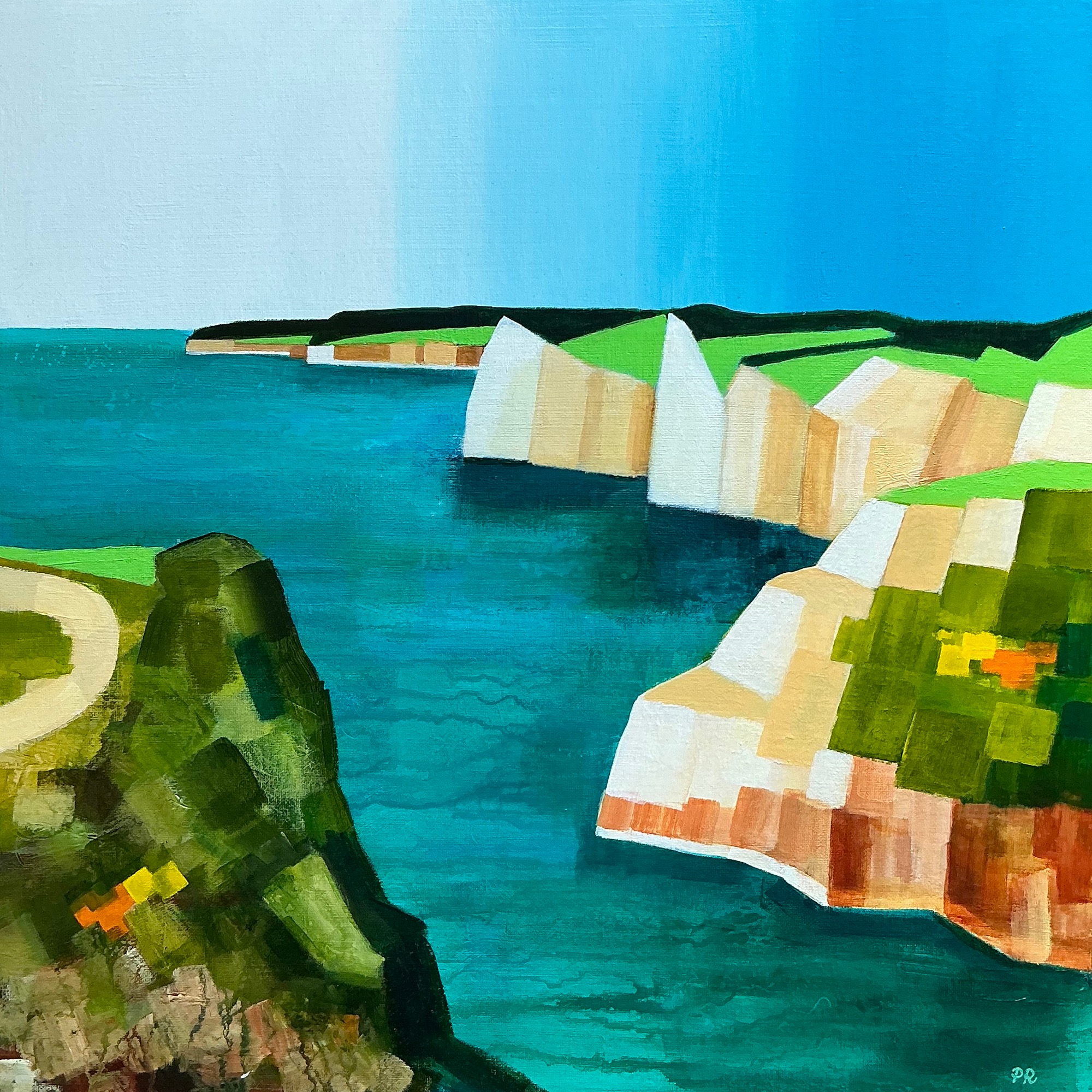 Coastal footpath