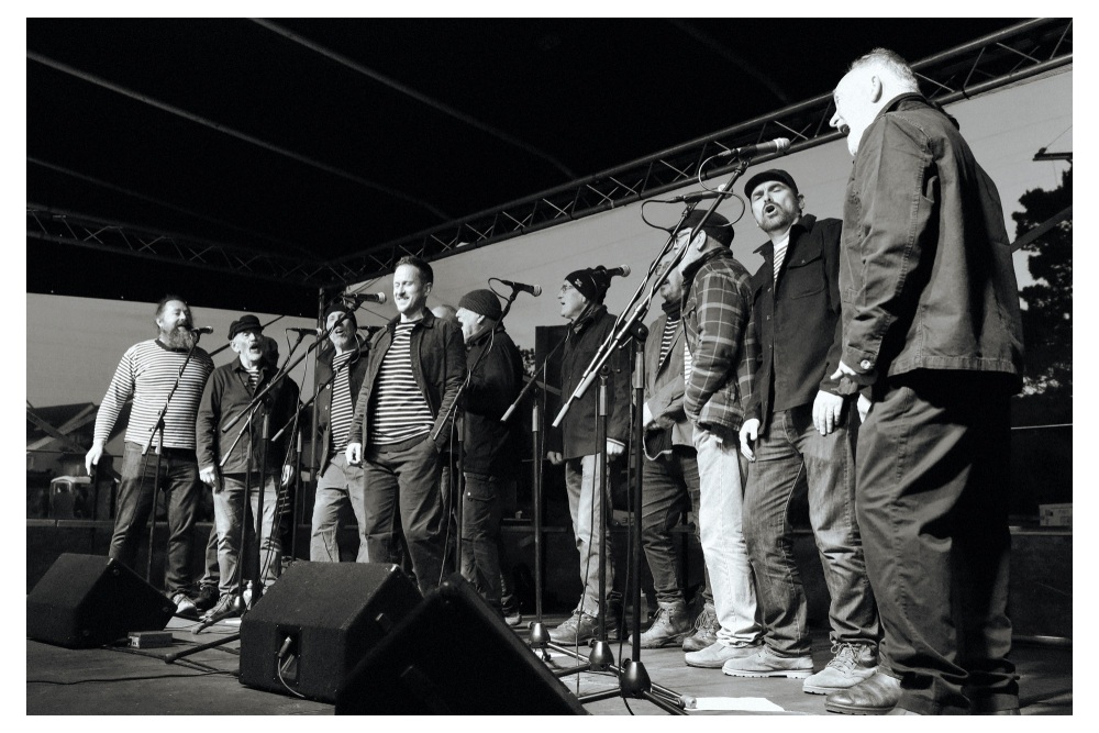 Pictures from the 2024 Port Isaac Shanty Festival