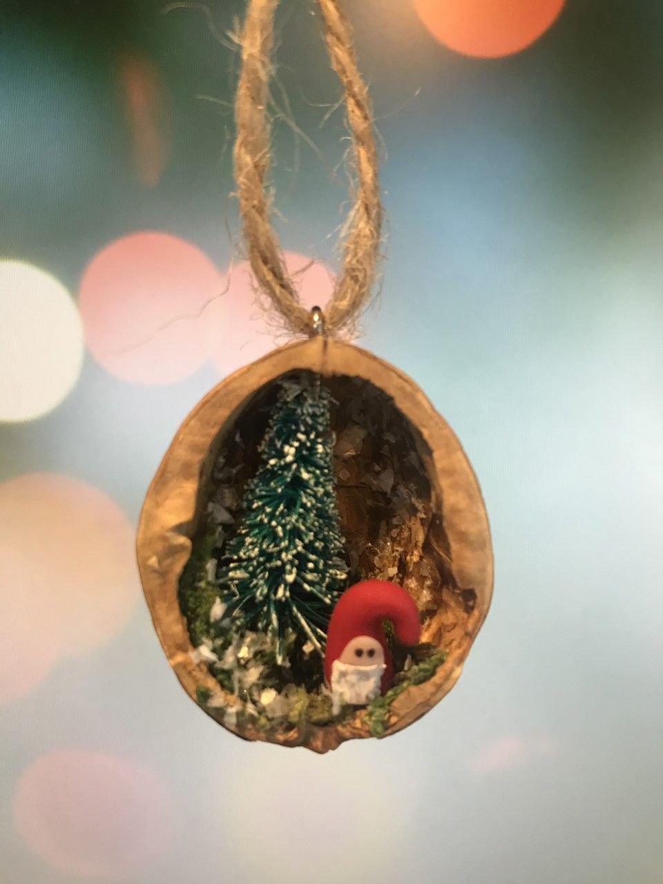 Santa with fir tree