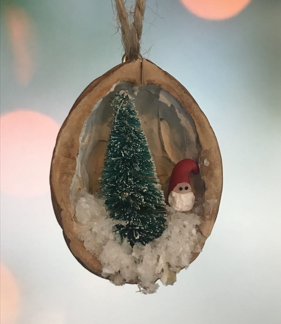 Santa with snow