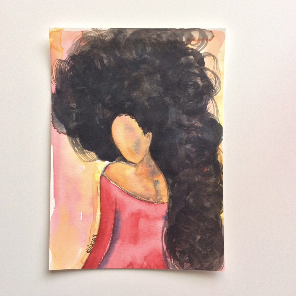 Original Watercolour Art 'Captivating'