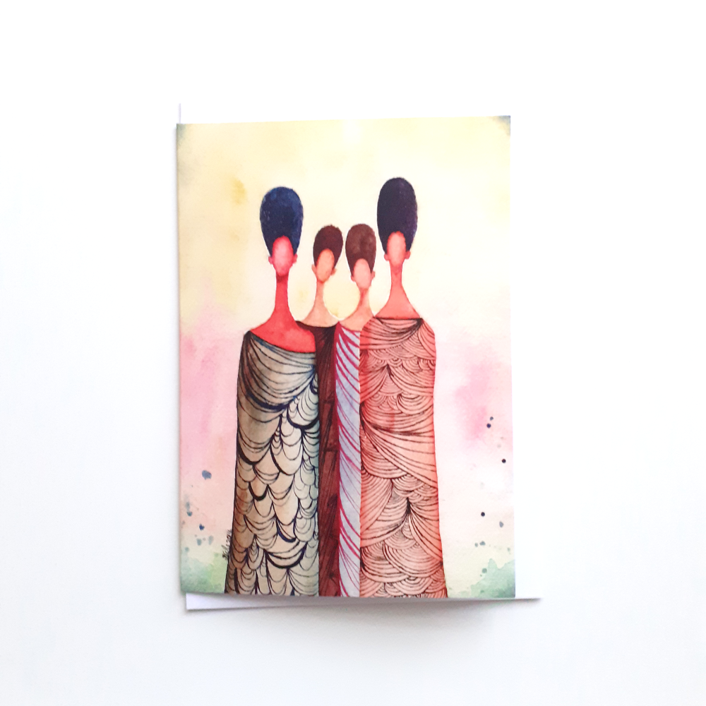 'Wise Women' | Black Greeting Card | Black Women | Sisters | Family | Black Owned Business UK