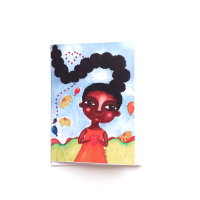 Black Girl Birthday Card | Kids | Little Girl | Black Greeting Card | 'I Love My Hair'