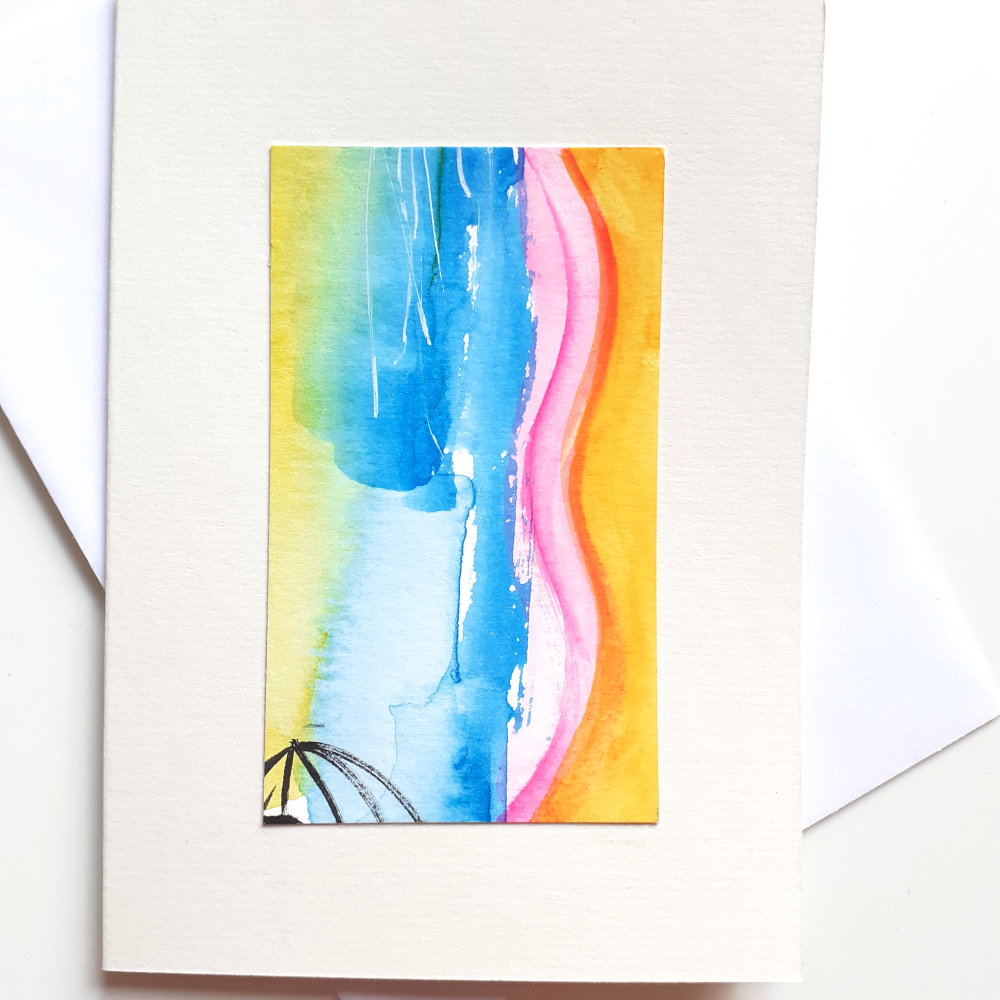 Original Art Card 4 | Watercolour Abstract Art | Artist's Greeting Cards for Sale