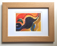 'Dance' from the Carnival Collection - Original Abstract Watercolour Painting 6