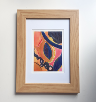 'Jewels' from the Carnival Collection - Affordable Abstract Art | Original Watercolour Painting 6