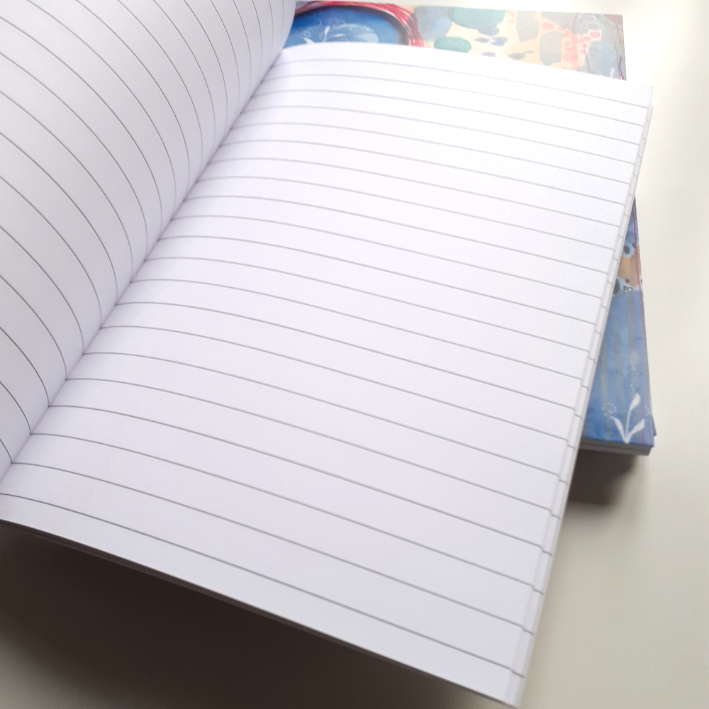 'New Life' Notebook | Watercolour Abstract A5 Notebook | Gift