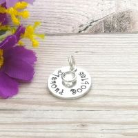 Diamond Boobies Breastfeeding Award Charm - 2 Years