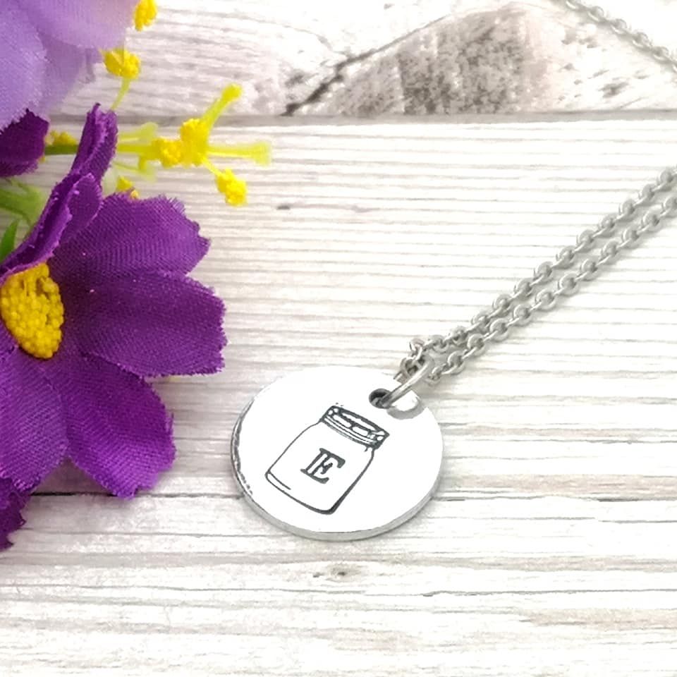 Initial Necklace | Personalised Gift For Her | Cute Jewellery | Unique Personalised Necklace | Alphabet Letter Charm | Bridesmaid | Daughter