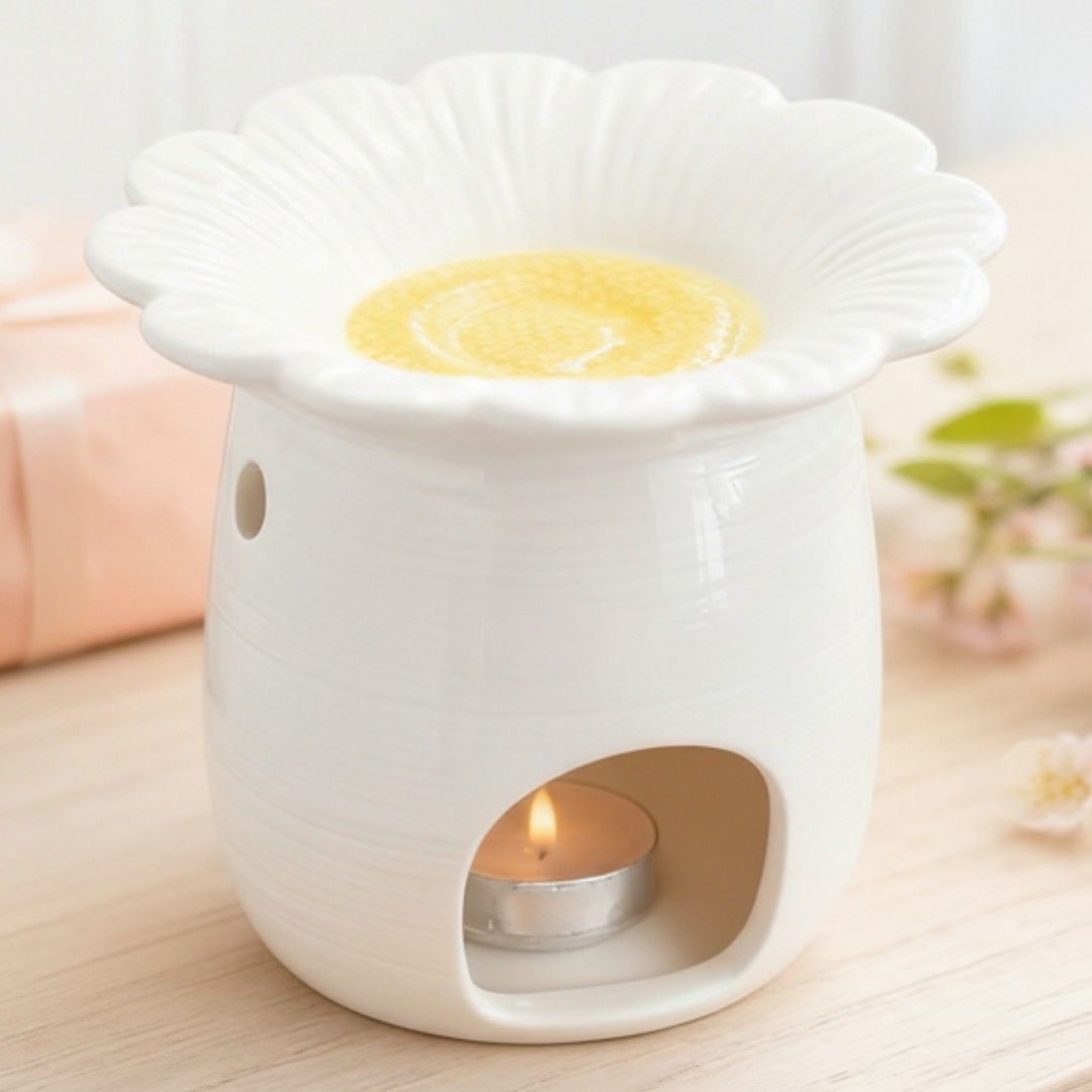 Daisy Oil Burner &ndash; Spring Home Fragrance & Mother&rsquo;s Day Gift