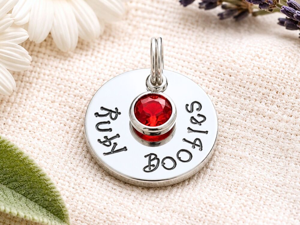 3 Year Breastfeeding Milestone Charm &ndash; Ruby Boobies