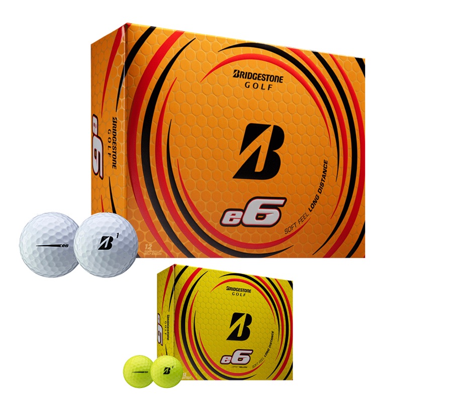 BRIDGESTONE GOLF E6 BALLS