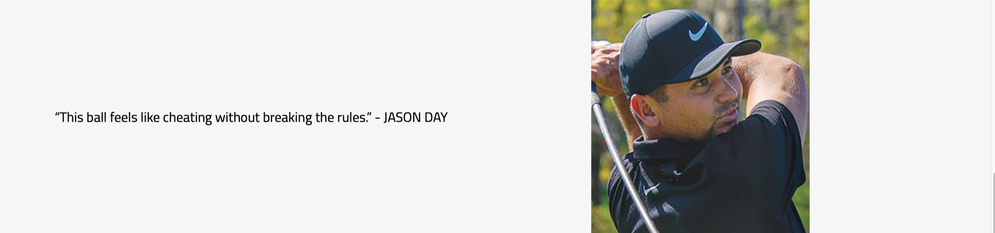   BRIDGESTONE GOLF JASON DAY