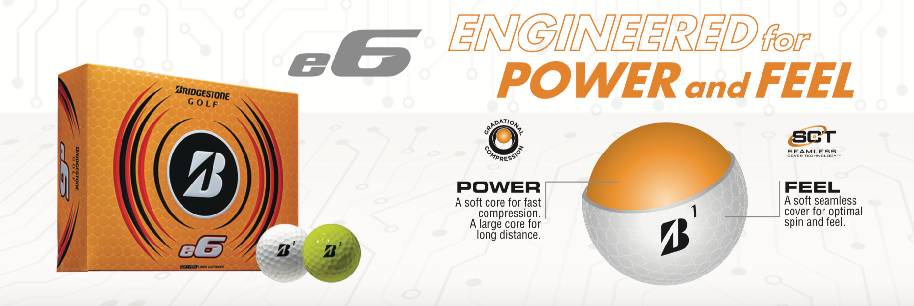 BRIDGESTONE GOLF E6