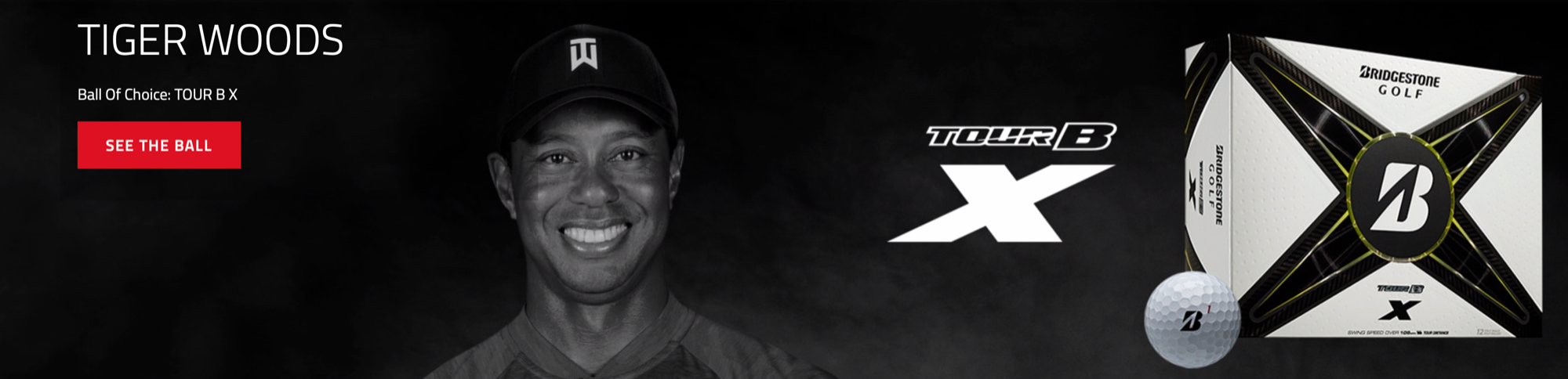 BRIDGESTONE GOLF TIGER WOODS