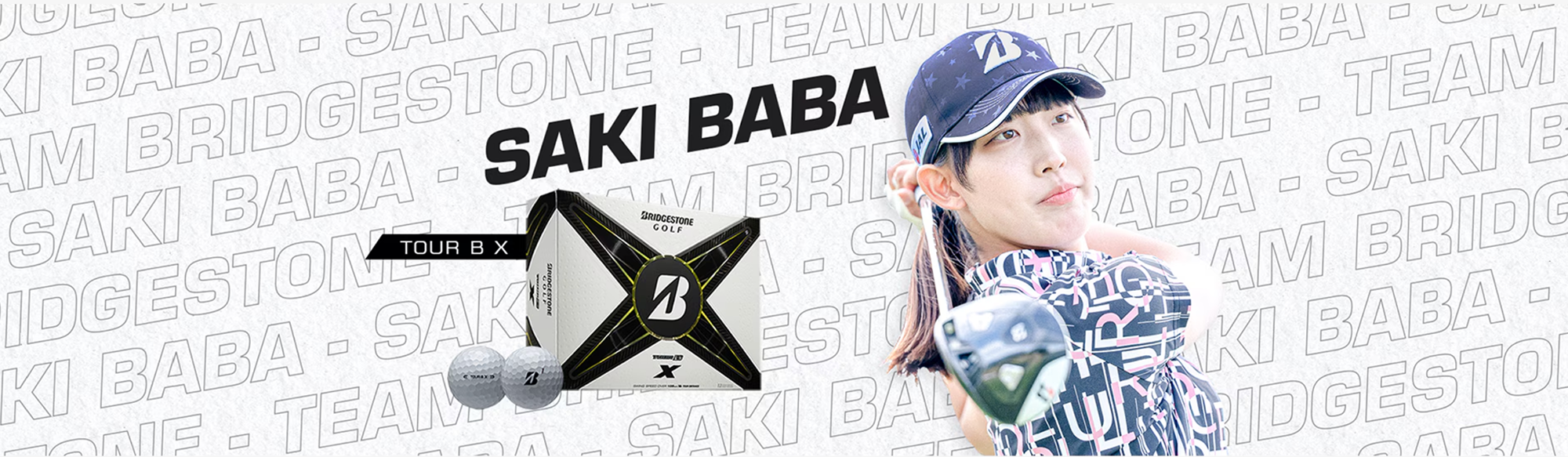 BRIDGESTONE GOLF TOUR TEAM SAKI BABA 