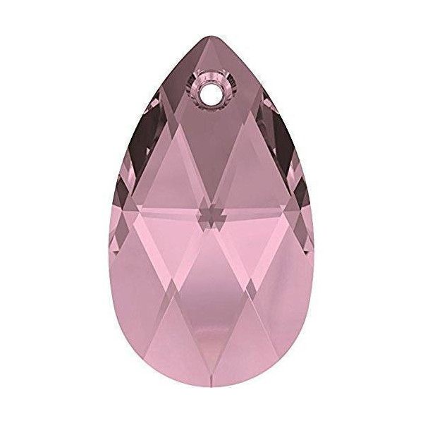 Pink & Purple Pear Drop Crystal Colours