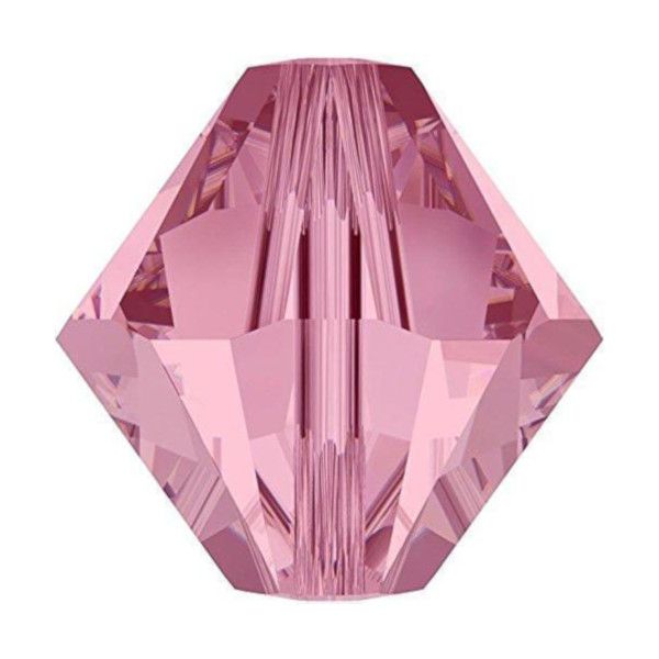 Pink Bicone Crystal Colours
