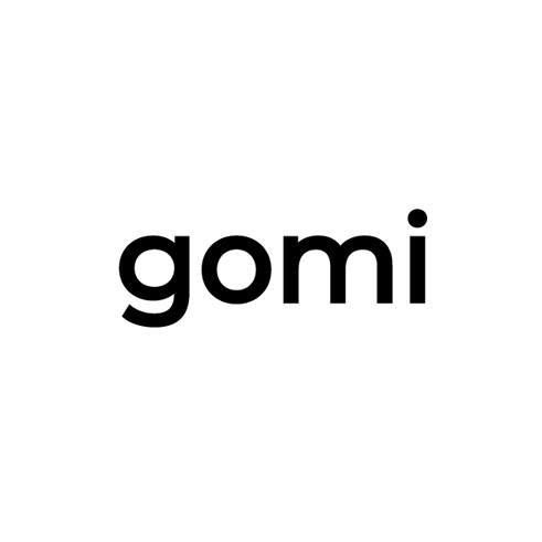 The logo of Gomi.