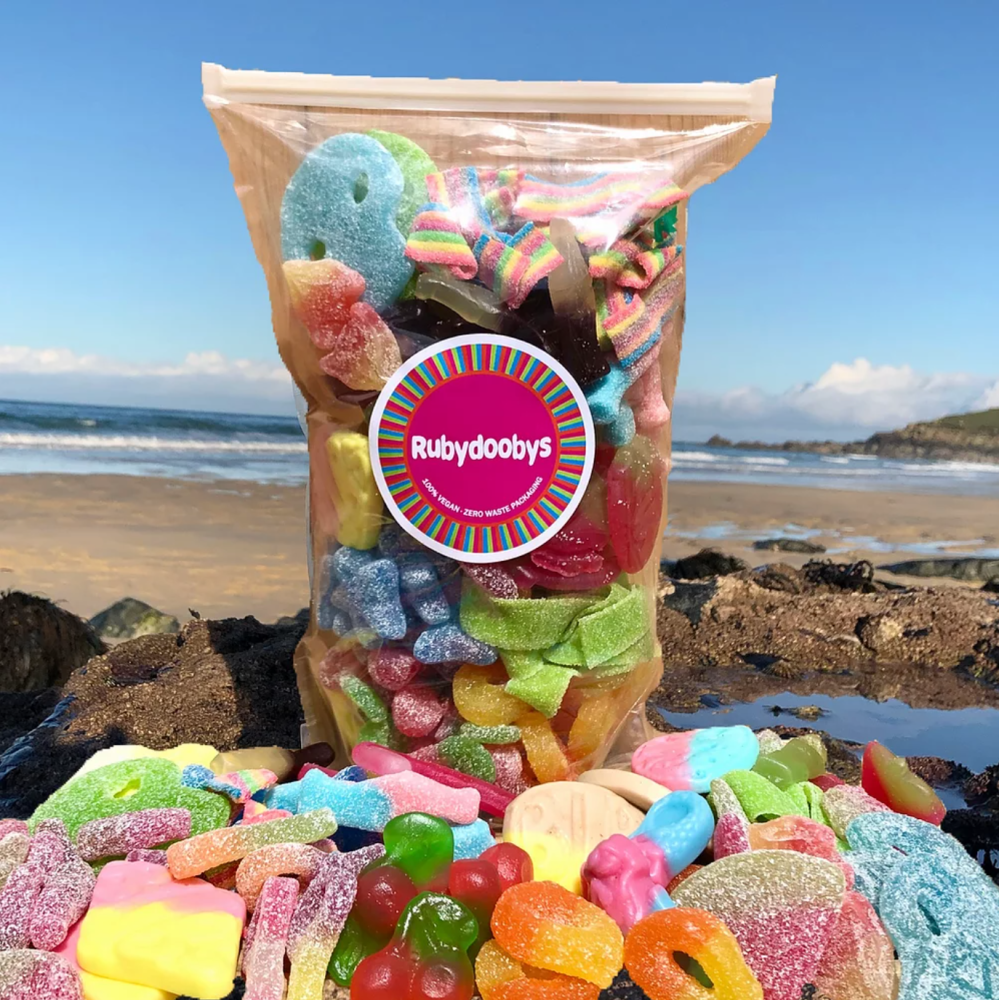 Large 1kg Vegan Sweet Pouch - Rubydoobys