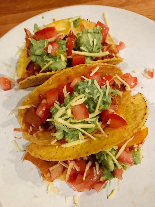 Pulled jackfruit tacos